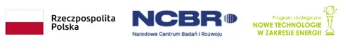 Logotypy RP , NCBR , Program strategiczny nowe technologie w zakresie energii