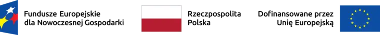 Logotypy Fundusze Europejskie dla Nowoczesnej Gospodarki , Rzeczpospolita Polska, Dofinansowane przez unię Europejską